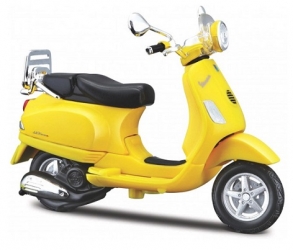 16887Y  Vespa LXV 2013 Yellow 1:18